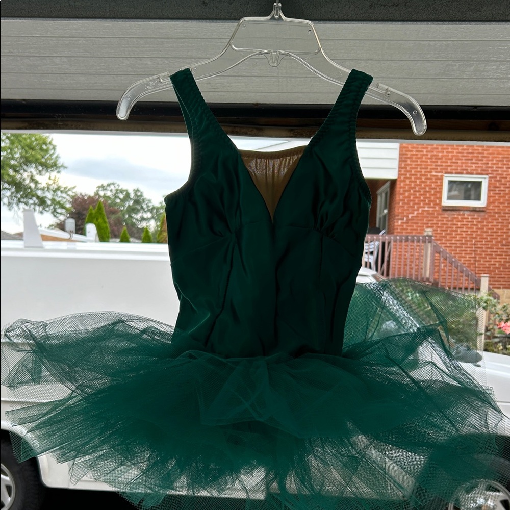 Kids Green Dance Costume